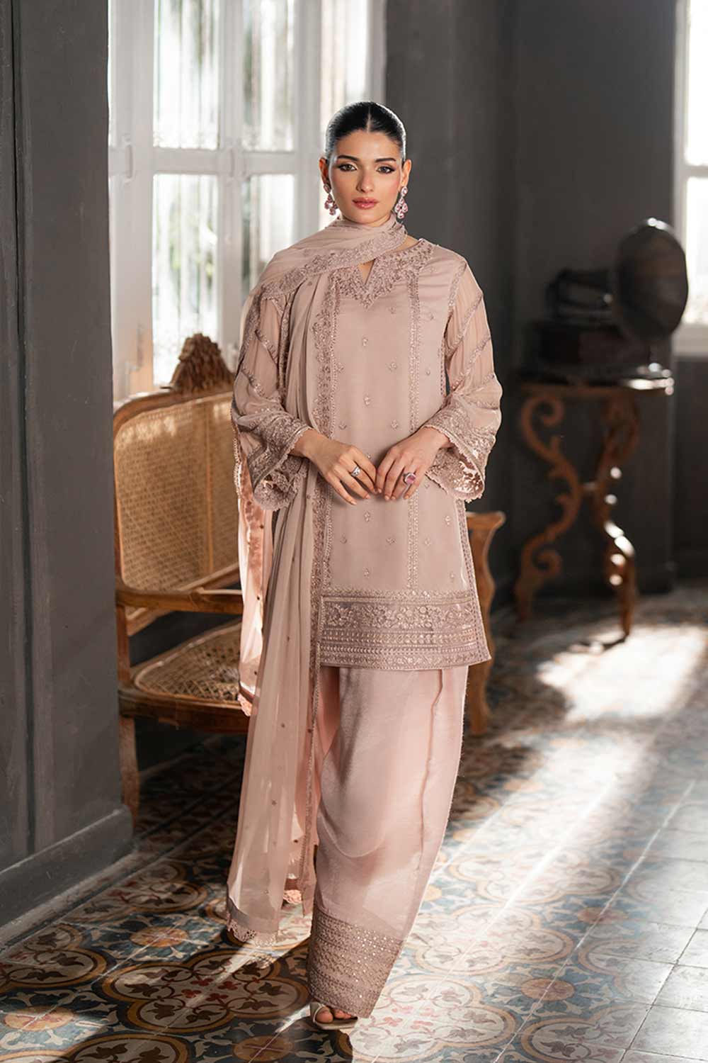 Eira 3pc Embroidered dress