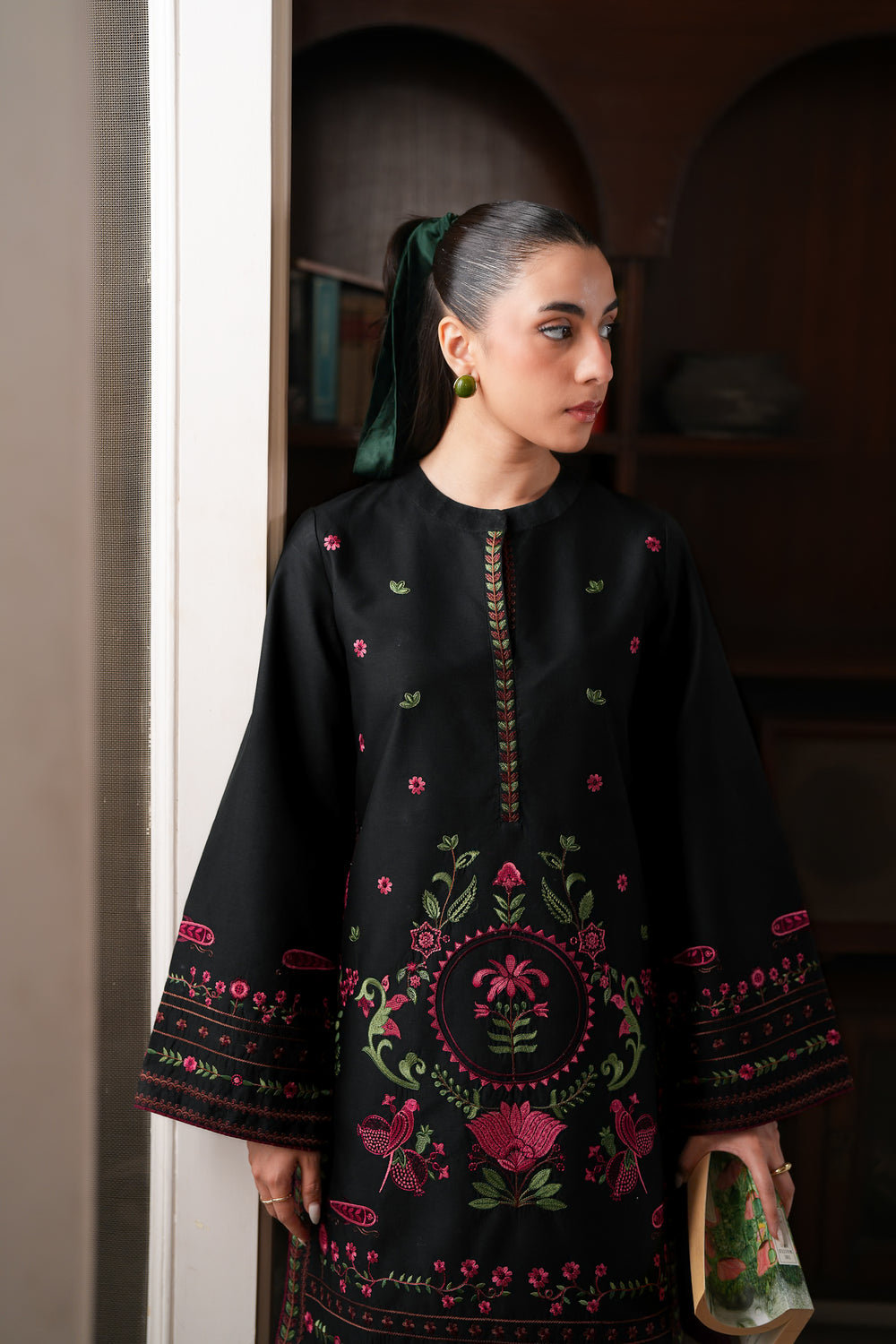 Hania 3pc Embroidered Dress