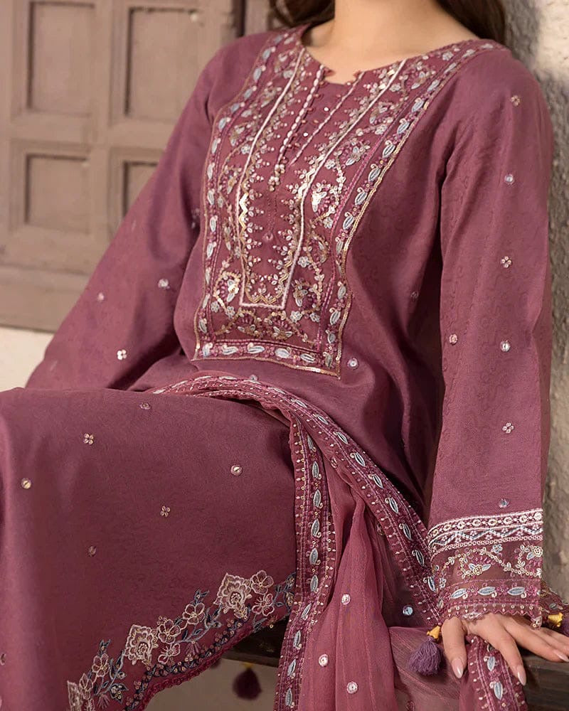 Anfa Embroidered 3pc