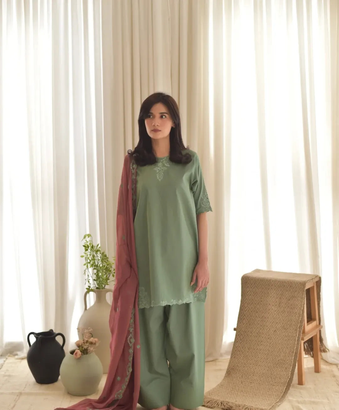 Gulistan Embroidered 3pcs